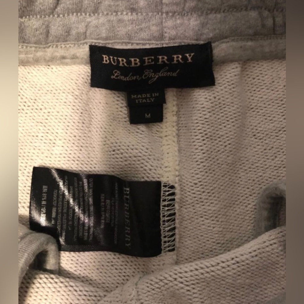 Authentic Burberry sweatpants
